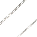 Barbada 050 Blanca 14K - 2 mm (2.50g 40cm)