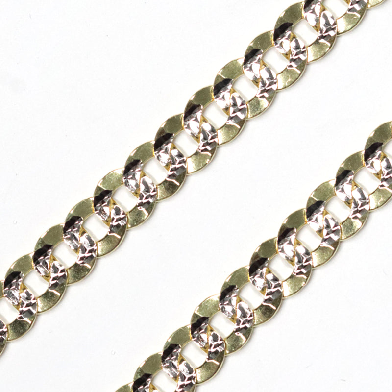 Barbada diamantada 140 14k - 6.0 mm (15.47g 40cm)