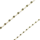 Mirror amarilla lisa 14k - 1.7 mm (1.02g 40cm)