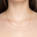 Alambra 14k - 1.00 mm (1.18g 40cm)