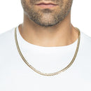 Barbada 090 Diamantada 14K - 4 mm (2.6g 40cm)