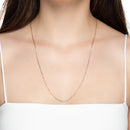 Curb open delgada 14k - 1.7 mm (1.73g 40cm)