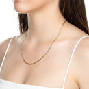 Figaro open gruesa 14k - 3.3 mm (6.08g 40cm)