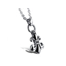 A0053 Joyería de acero y piel Joyería de acero hombre OUXI 