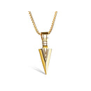 A0056 Joyería de acero y piel Joyería de acero hombre OUXI 