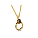 A0069 Joyería de acero y piel Joyería de acero hombre OUXI 