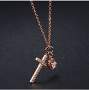 A0079 Joyería de acero y piel Joyería de acero hombre OUXI 