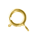 Broche de Argolla de Oro de 10k Oro 10k Joyas Diamex 