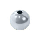 Bolita Lisa Hueca De Plata Plata Joyas Diamex 