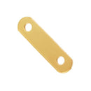 Separador en Placa de 2 Hilos de Gold Filled Gold Filled Joyas Diamex 