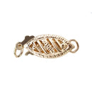 Broche de Pepita Calado de Oro de 14k Oro 14k Joyas Diamex 