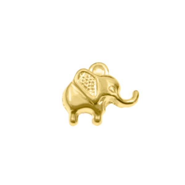 Dije de Elefante de Gold Filled Gold Filled Joyas Diamex 