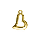 Dije de Corazón de Pico Grande de Gold Filled Gold Filled Joyas Diamex 