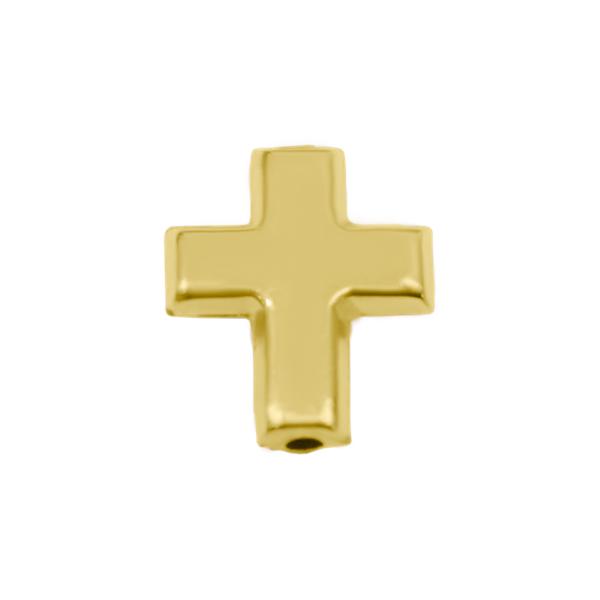 Cruz Transversal de Gold Filled Gold Filled Joyas Diamex 