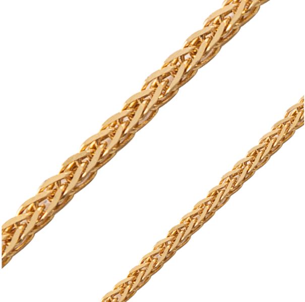 Squard - 0.7 mm (1.3g 40cm) Cadena italiana Joyas Diamex 