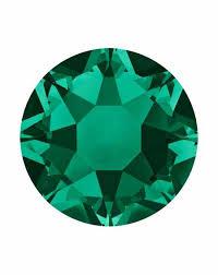 Piedra para pegar SS 10 (con pegamento) DMC Joyas Diamex SS 10 (2.80 mm) Emerald 